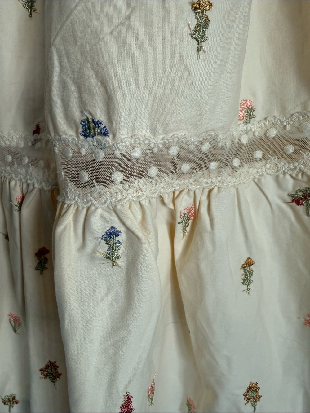 Böhme Sicilie Embroidered Floral Tiered Maxi Skirt New - Picture 8 of 9